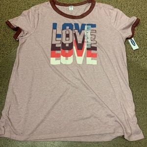 Old Navy “Love” T-shirt